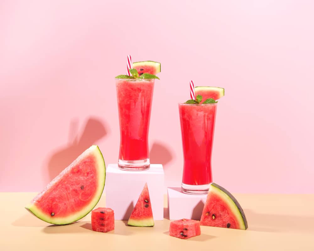 watermelon margarita cocktail