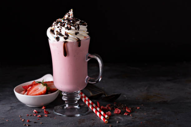 strawberry frappe